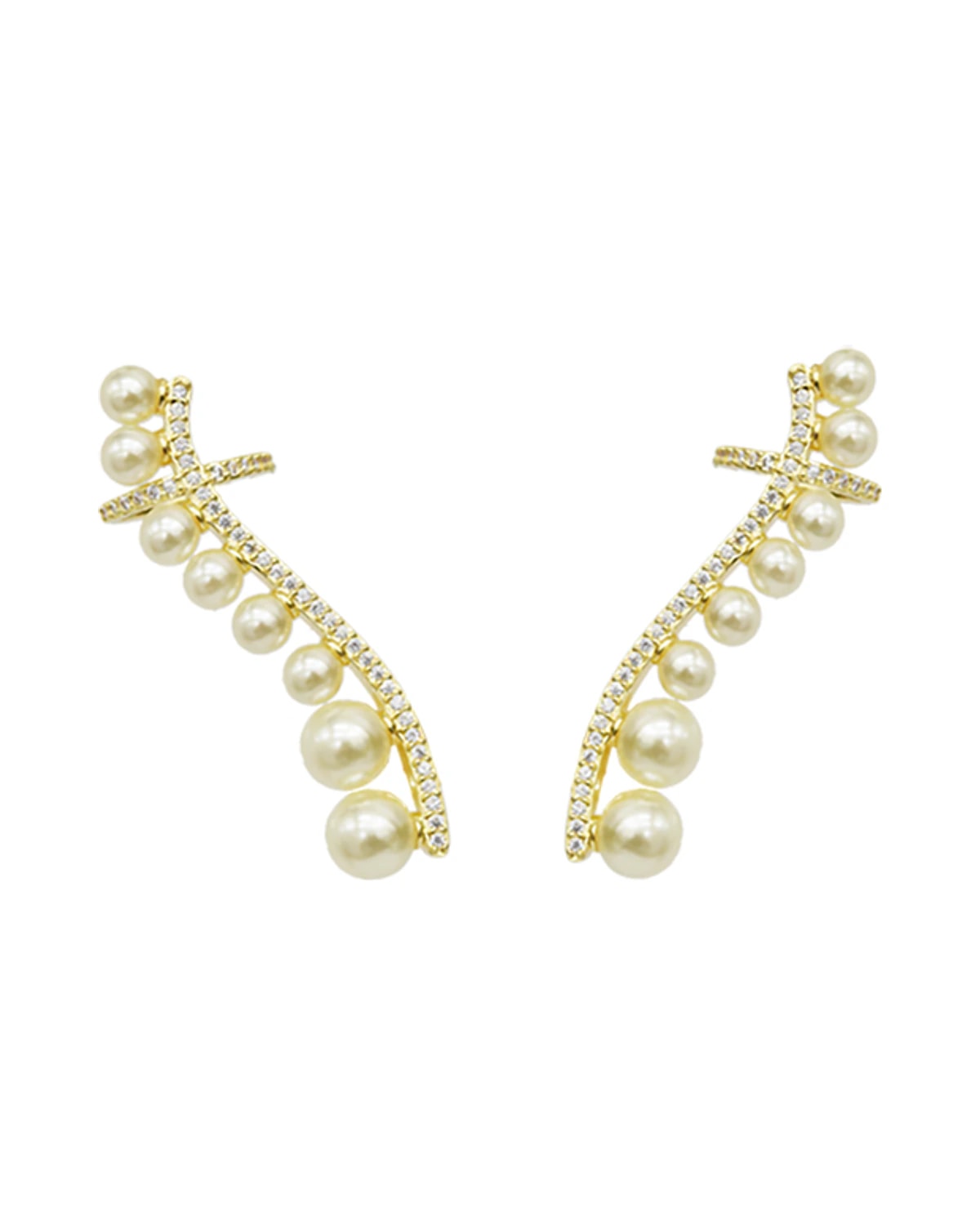 Brinco Ear Cuff de Perola