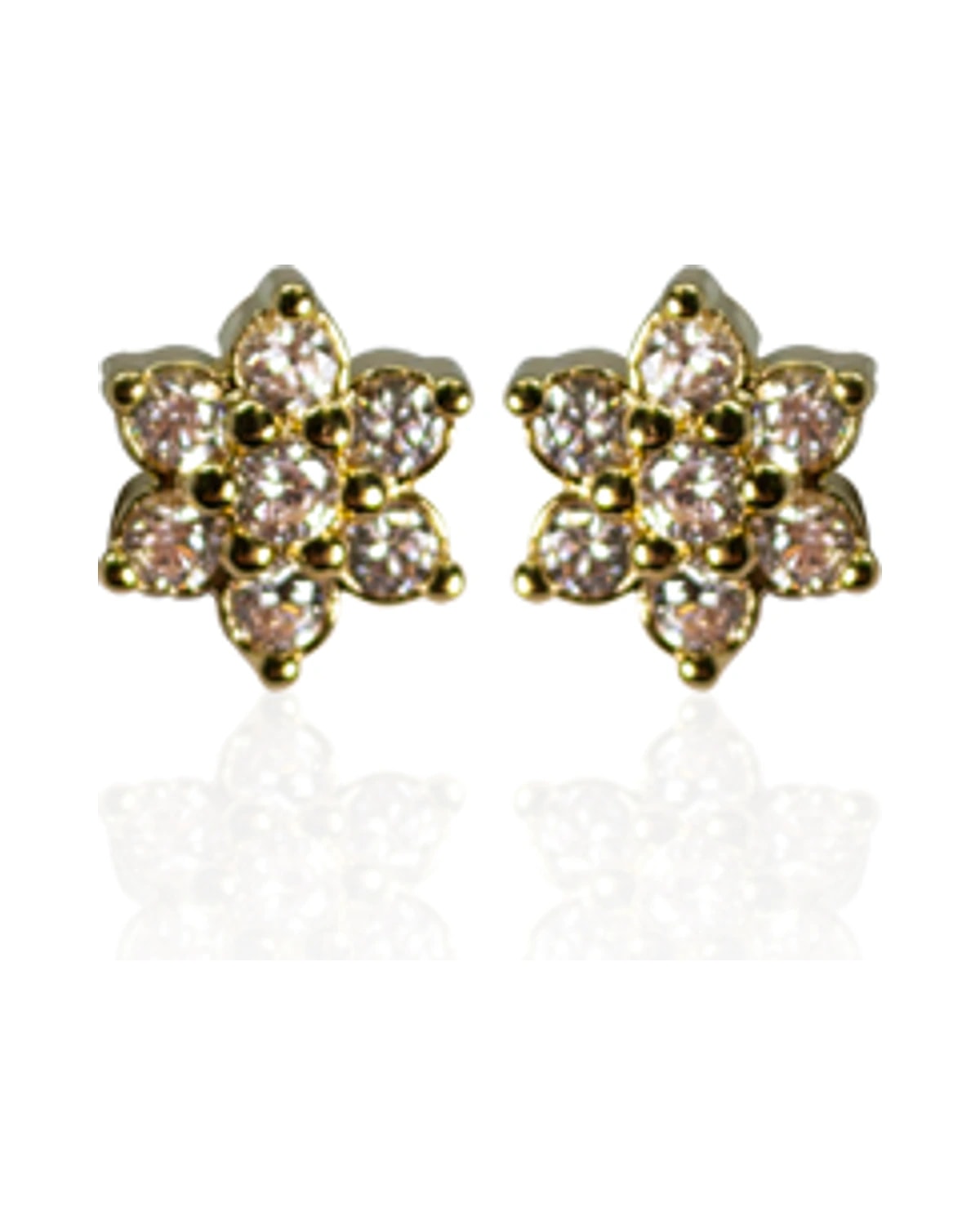 Brinco Florzinha Zirconia T.Peq