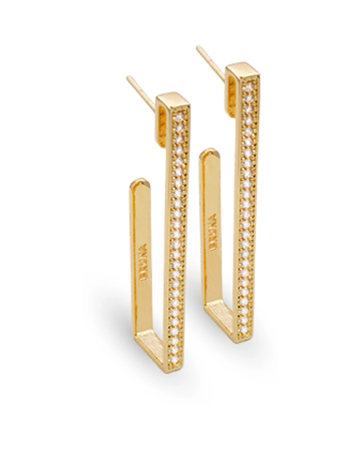 Brinco Argola Ret Zirconias T.Pq