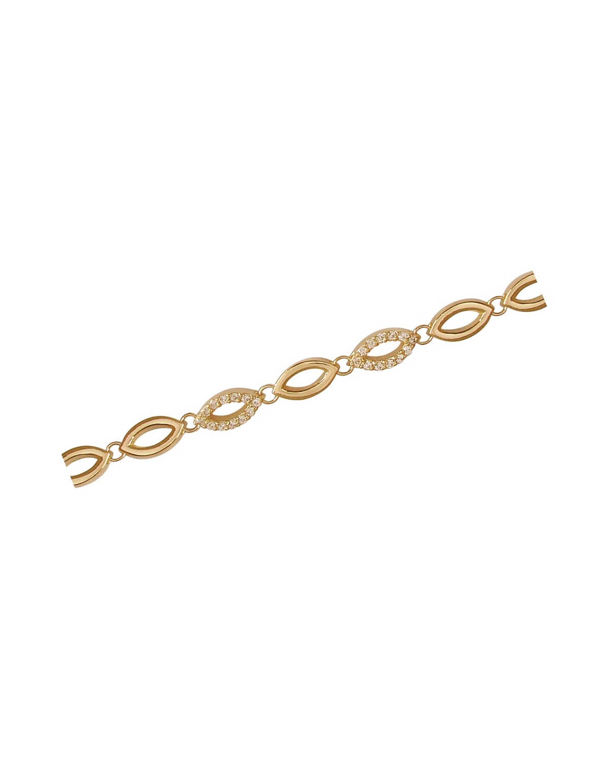 Pulseira Navetes Vazadas