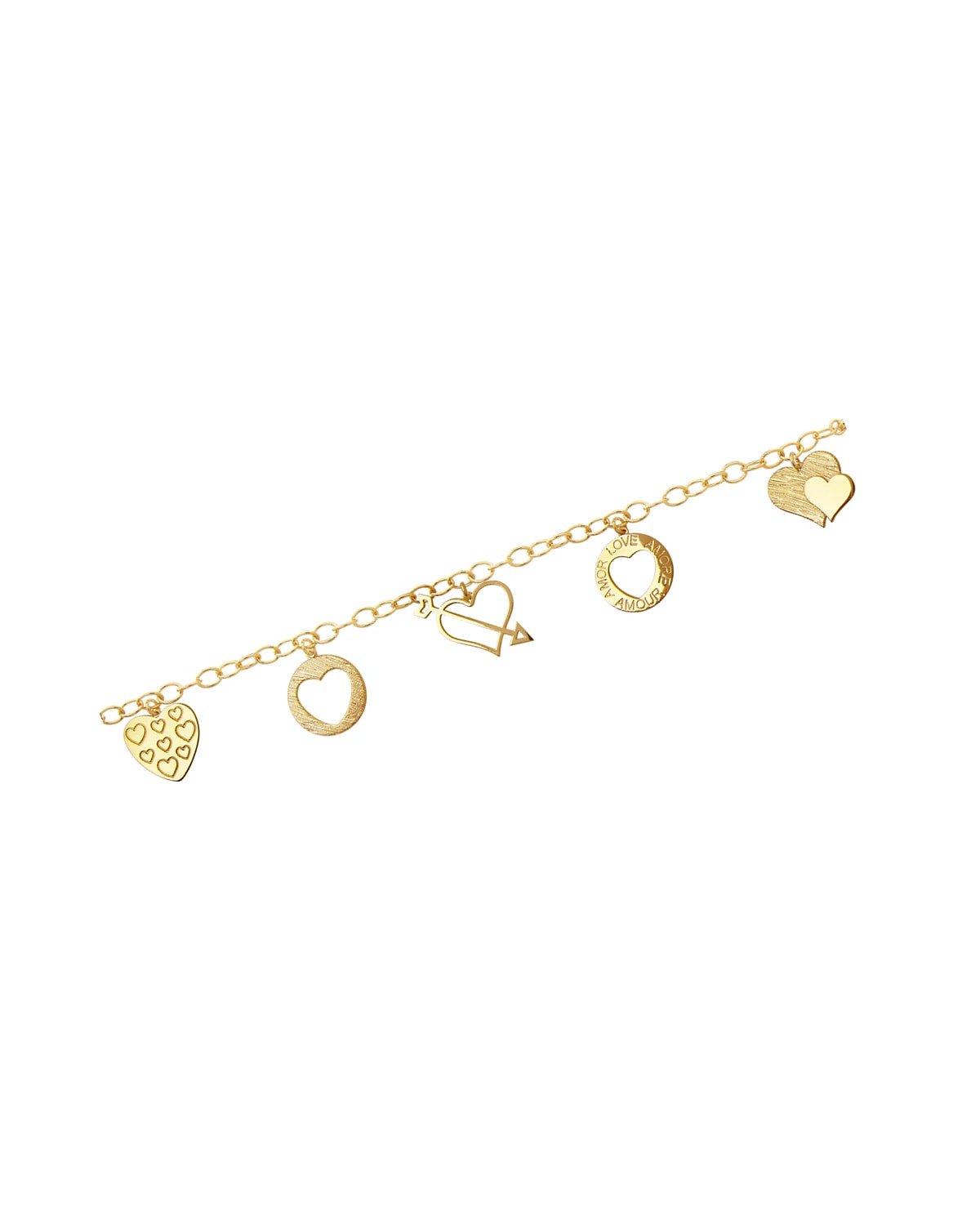 Pulseira Berloque Enamorada
