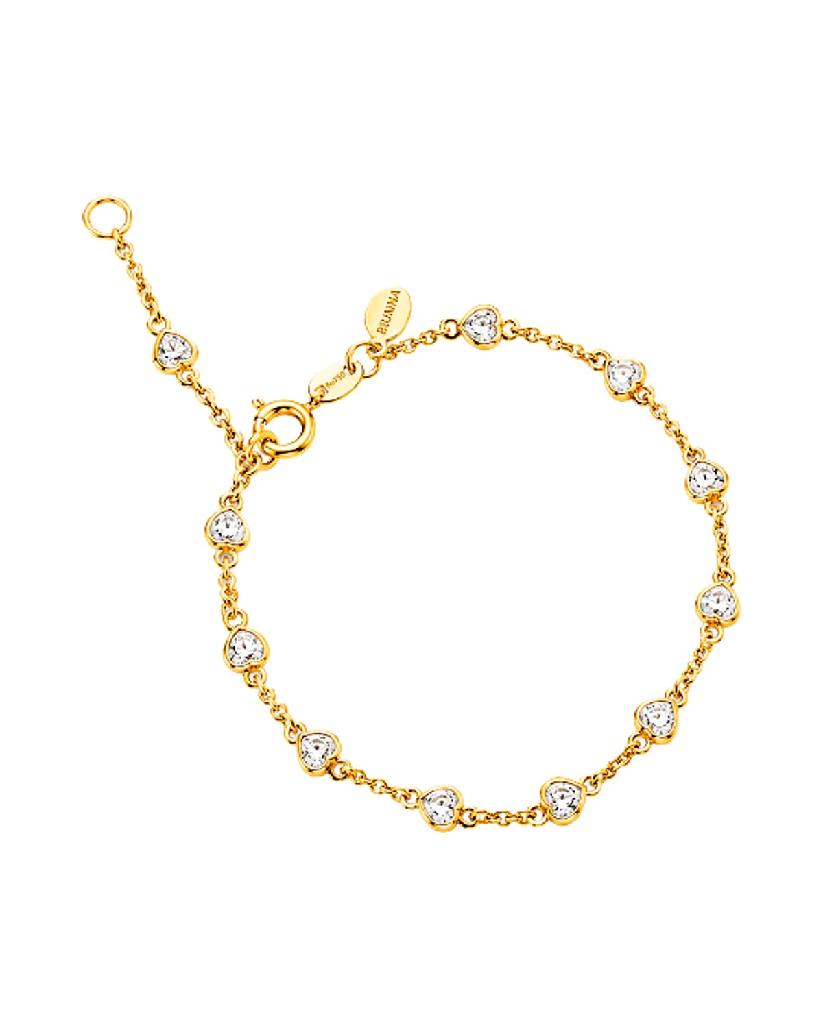 Pulseira Coração Zirc 3Mm