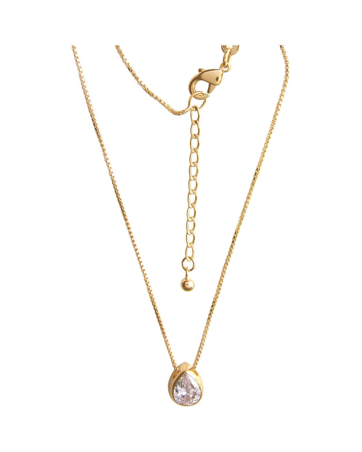 Gargantilha com Gota de Luz