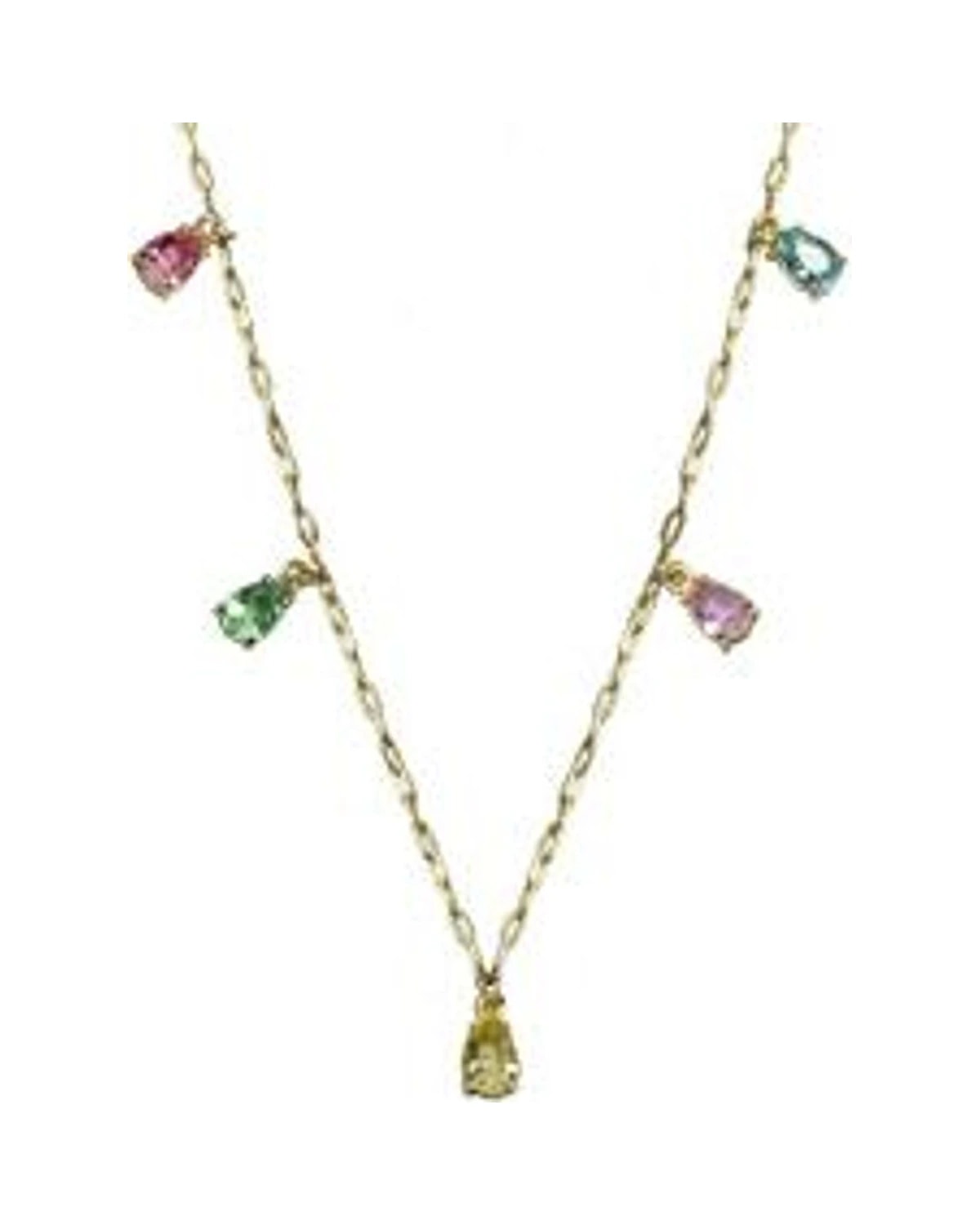 Gargantilha "Choker" Gotinhas Coloridas