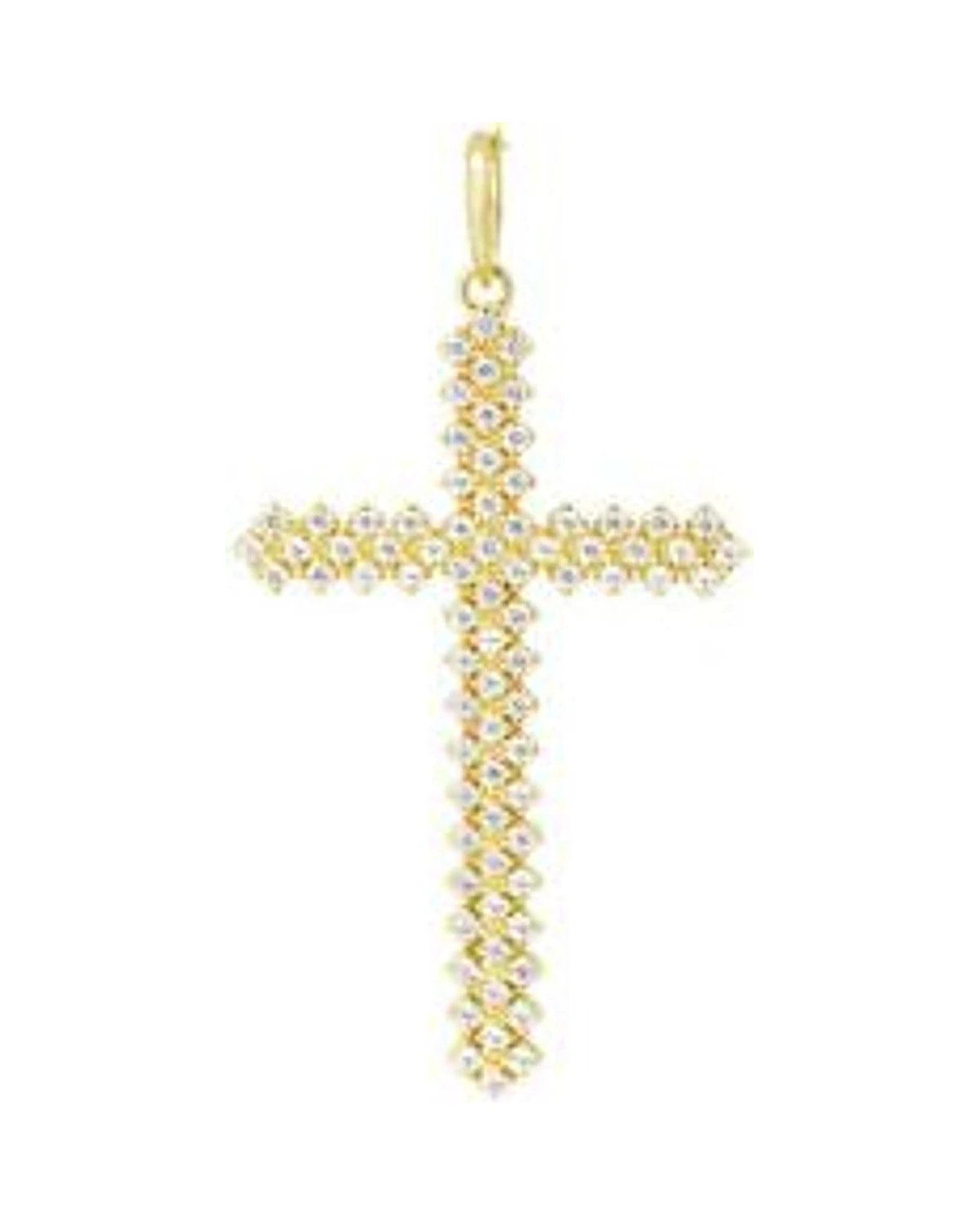 Medalha Cruz Longa Cravada
