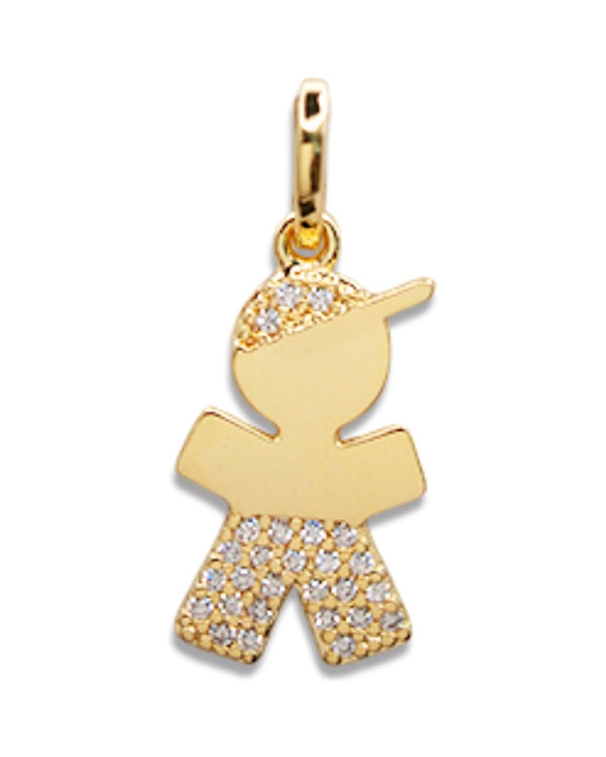 Medalha Menino Zirconia