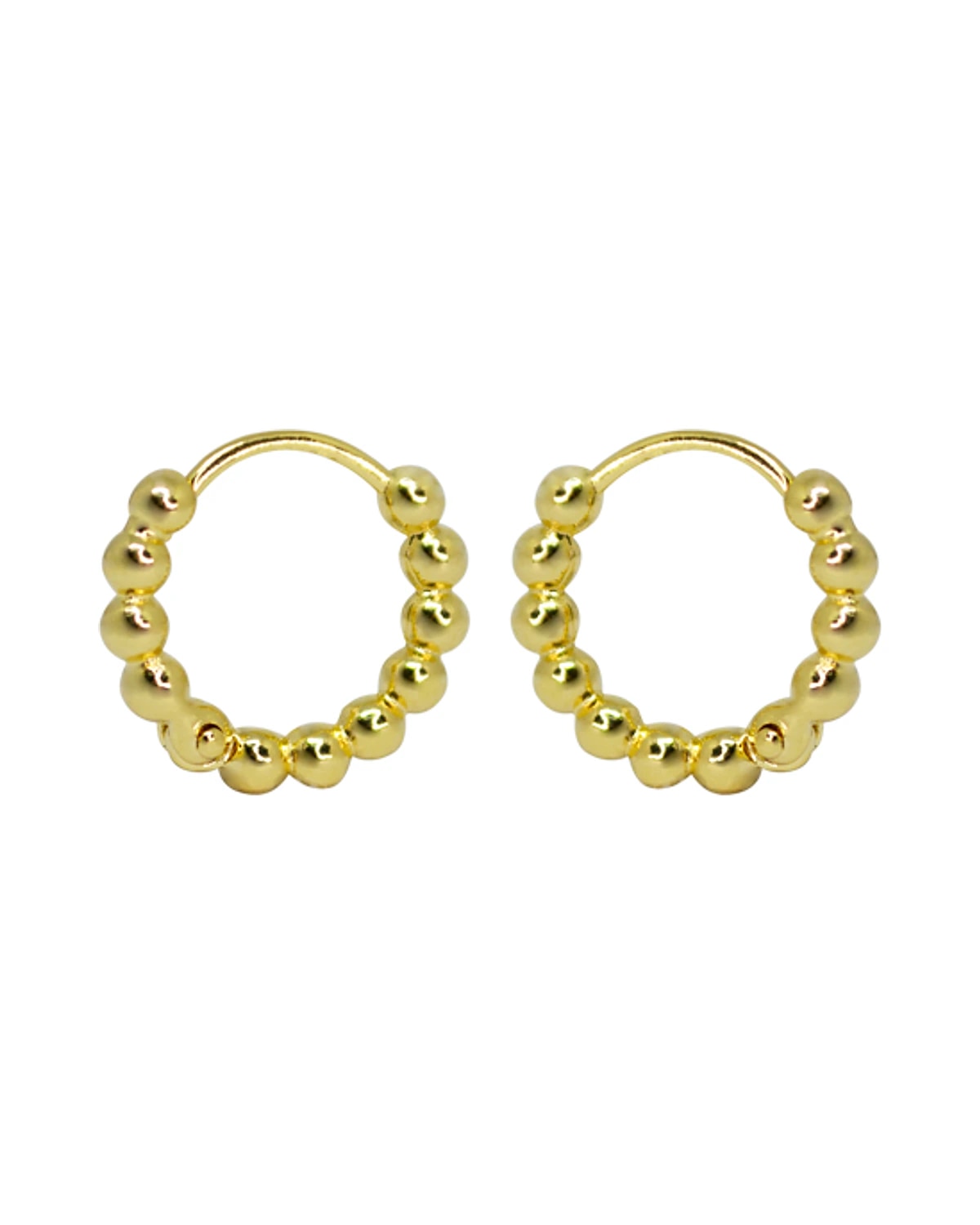 Brinco Piercing M de Bolinhas