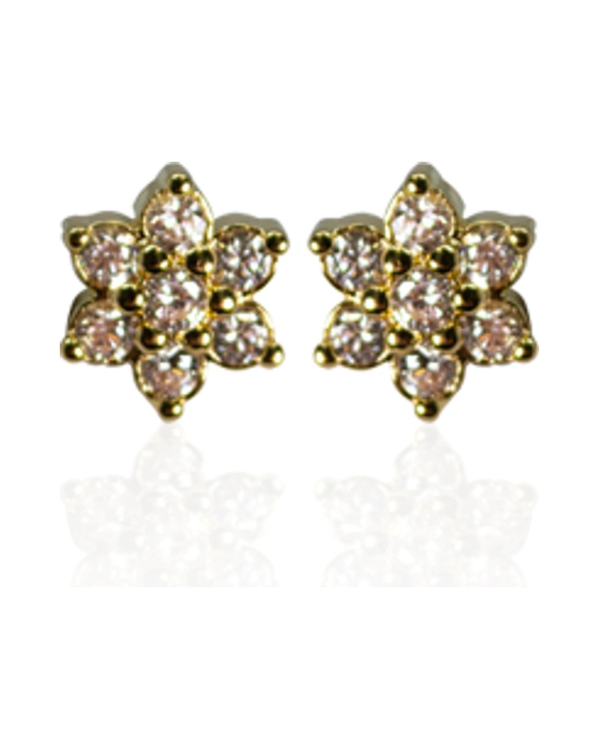 Brinco Florzinha Zirconia T.Peq