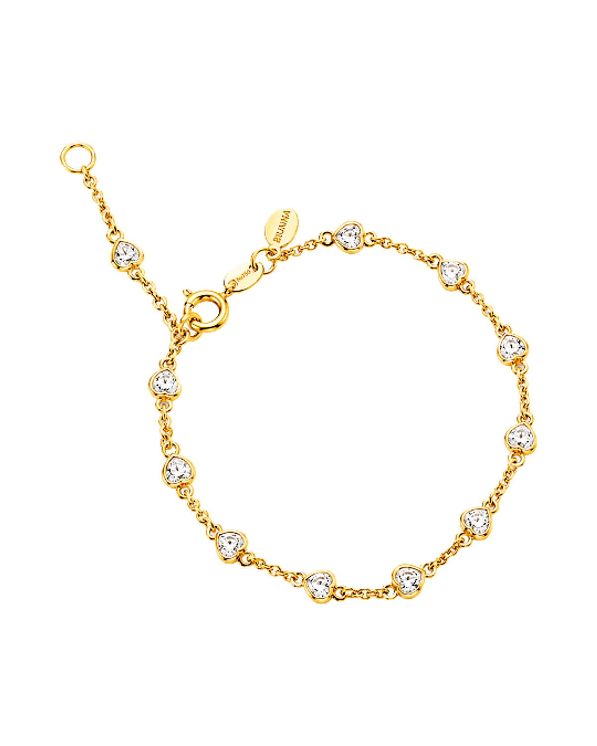 Pulseira Coração Zirc 3Mm