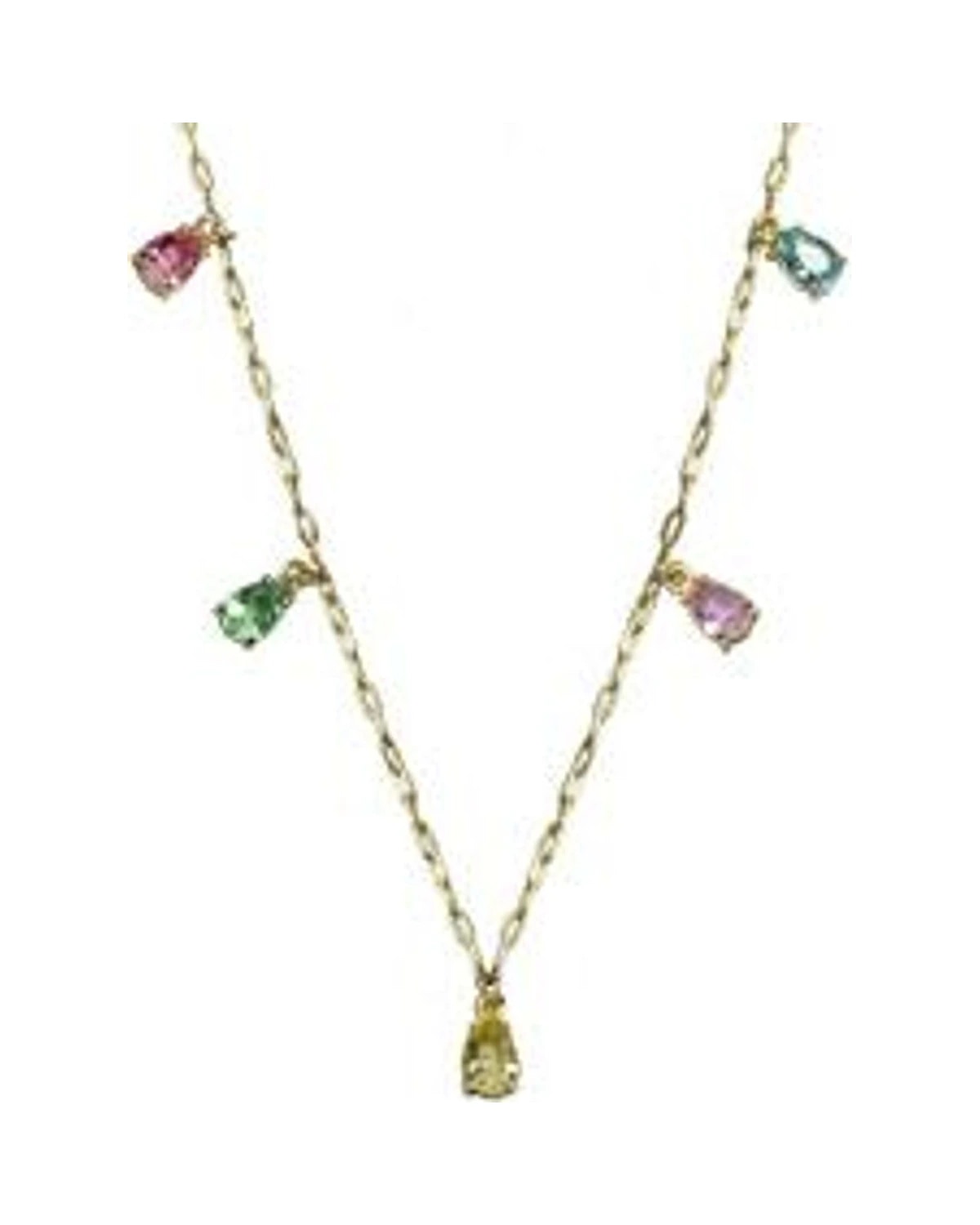 Gargantilha "Choker" Gotinhas Coloridas