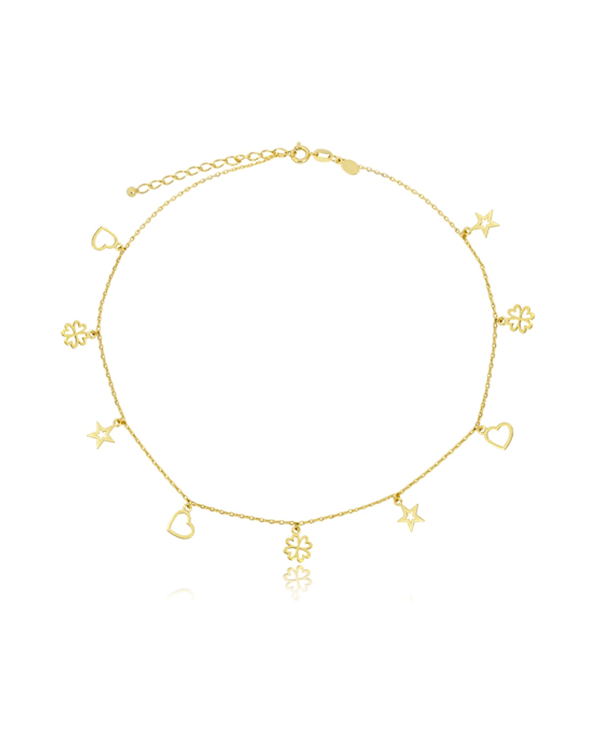 Gargantilha Choker Berloques