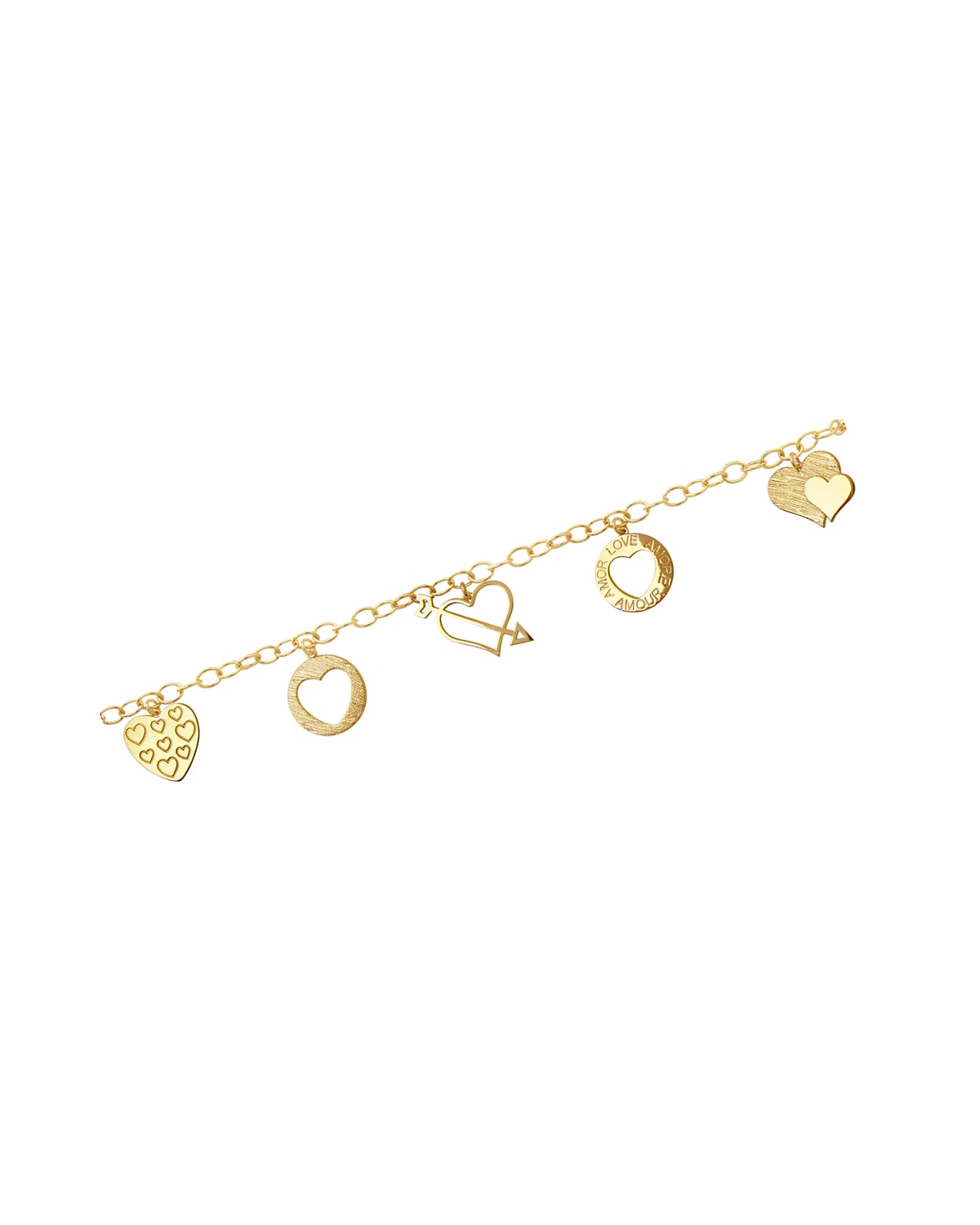 Pulseira Berloque Enamorada